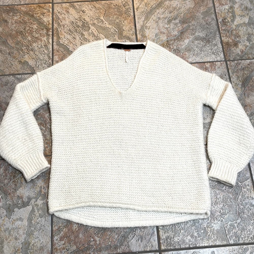 Free people cotton blend sweater #C